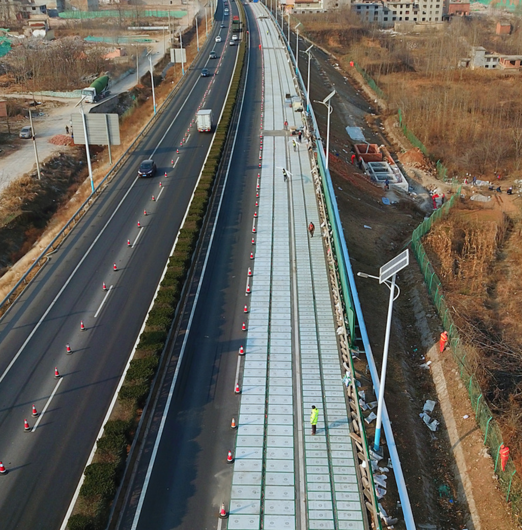 中國的太陽能公路
