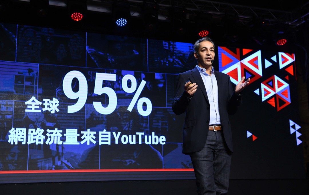 YouTube亞太區董事總經理Gautam Anand分享YouTube合作夥伴計畫，為台灣YouTube創作熱門者提供更多資源與機會。