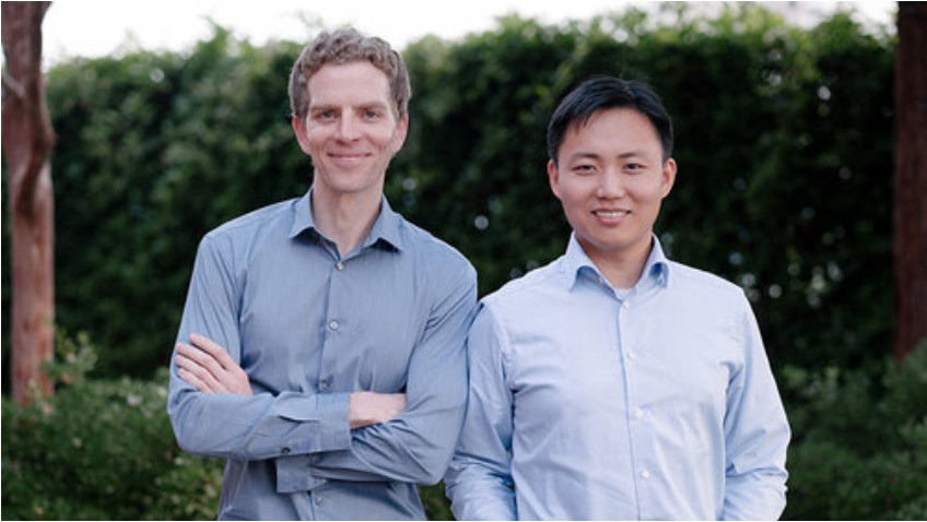 Nuro公司創辦人弗格森（Dave Ferguson）和朱家駿（音譯：Jiajun Zhu）。（翻攝自Nuro官網）
