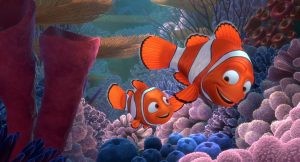 FINDING NEMO 3D (L-R) NEMO and MARLIN. ©2012 DisneyPixar. All Rights Reserved.