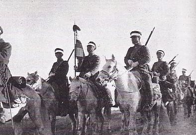 滿洲國軍隊。圖片取自Wikimedia。