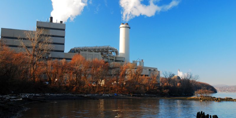 印第安角的核電站， 該工廠於2020年關閉。