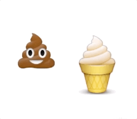 emoji,poop,icecream