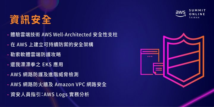 2021 AWS 台灣雲端高峰會-資訊安全