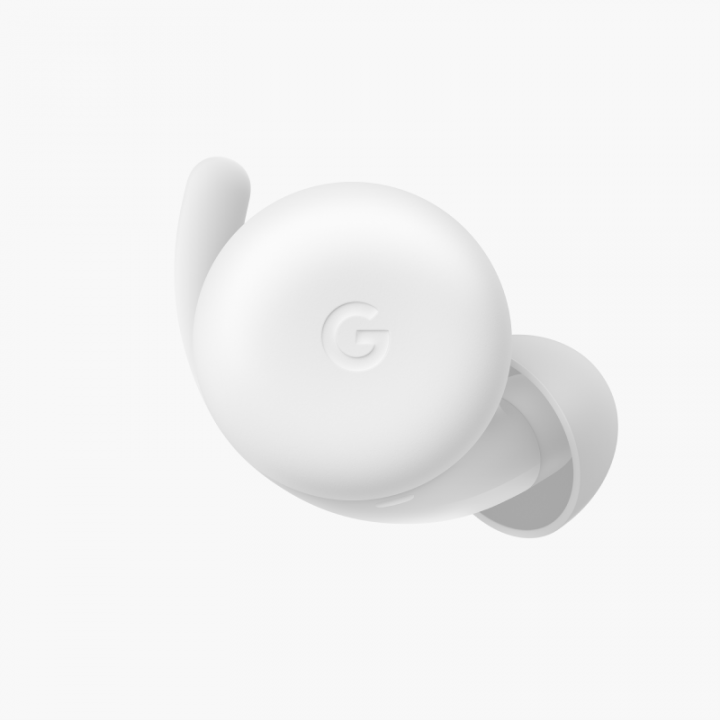 clearly white google pixel buds A series
