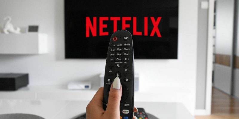 a remote and netflix