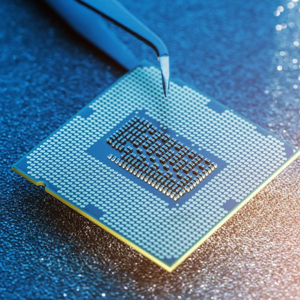 AI n a chip semiconductor