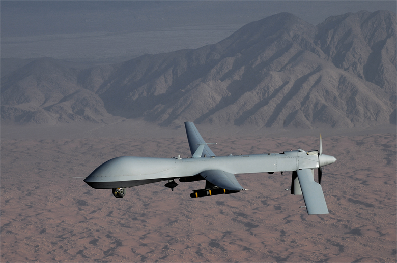 美軍無人機。圖片來源：美國空軍官方網站。