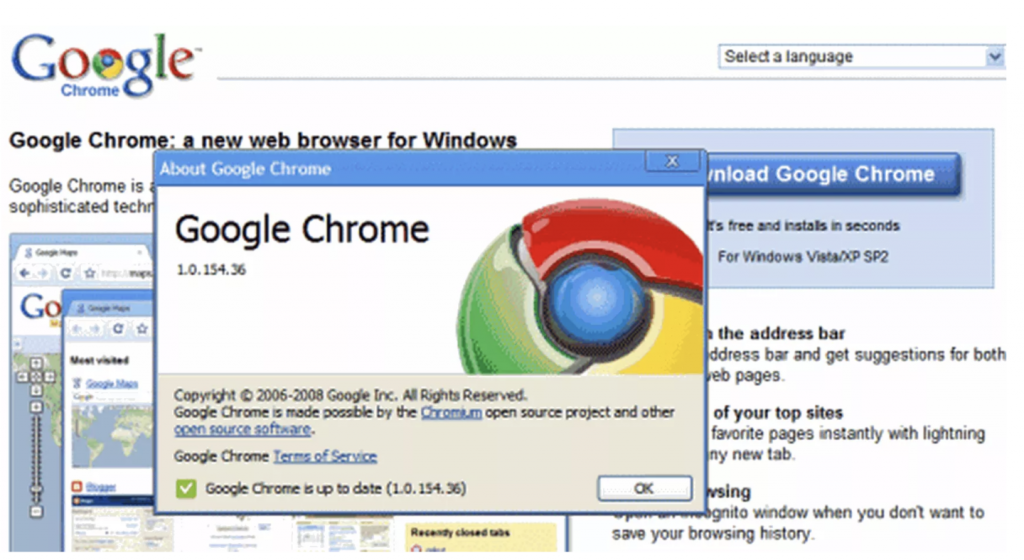 初代 Chrome。