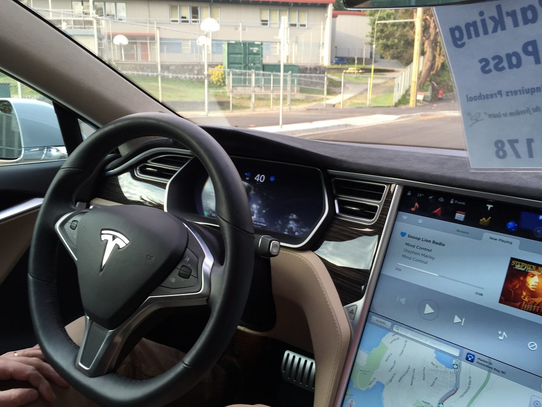 Tesla self driving