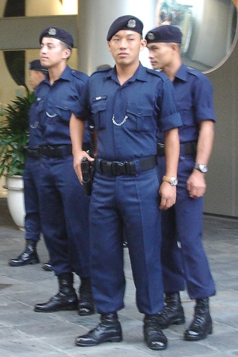  新加坡警察。圖片：Huaiwei/WikiCommons