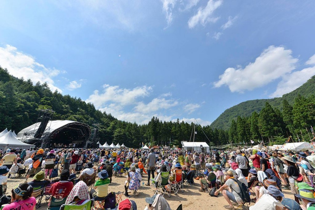  日本富士搖滾音樂祭〈Fuji Rock Festival〉 （圖片來源：Fuji Rock Festival  ）