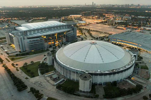 The Reliant Astrodome and Reliant Stadium seen on Thursday, May 23, 2013, in Houston. ( Smiley N. Pool / Houston Chronicle )