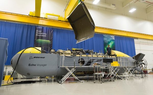 「慧龍專案」研發無人潛艇，第一階段將具有偵蒐、掃雷與電子作戰為目標，外型與美海軍採購的「殺人鯨」（Orca，如上圖）無人潛艇相當。(取自波音公司)