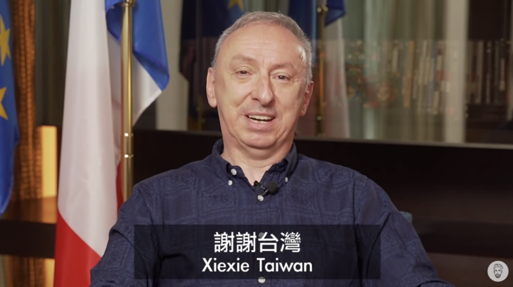 法國駐台最高代表為這3件事鄭重致謝台灣