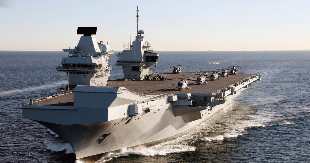 英國皇家海軍宣布伊莉莎白女王號達到初始戰鬥能力，將於今年春季進行部署。