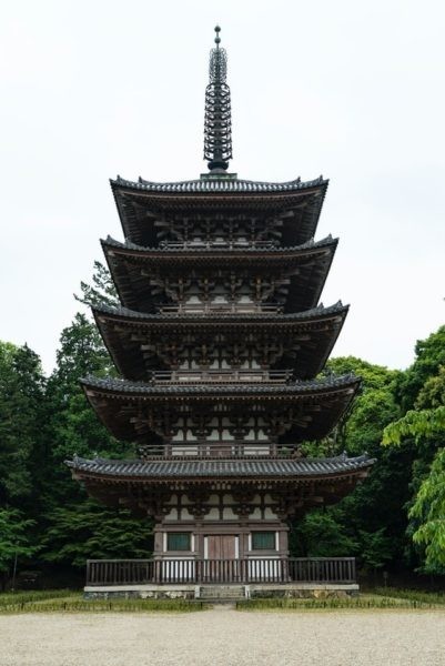 醍醐寺內的五重塔，為京都府內最古老的木造建築。圖片來源：Unsplash圖庫