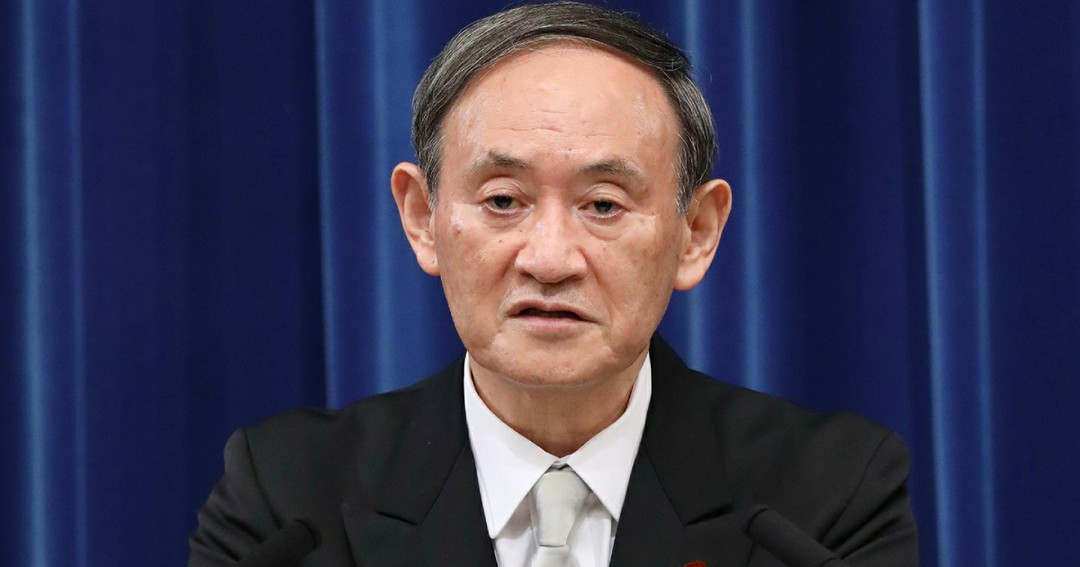 日本首相菅義偉表示不會以軍事介入台灣海峽衝突