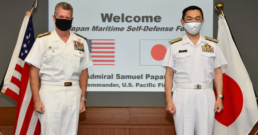 日本自衛隊與美國模擬台灣海峽戰爭，共同軍事演習