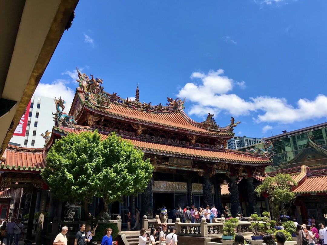 龍山寺天際線
