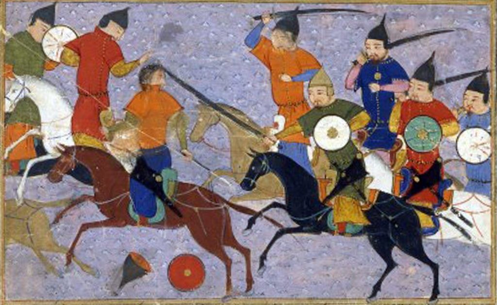  金朝和蒙古的戰役（圖片來源：維基百科）